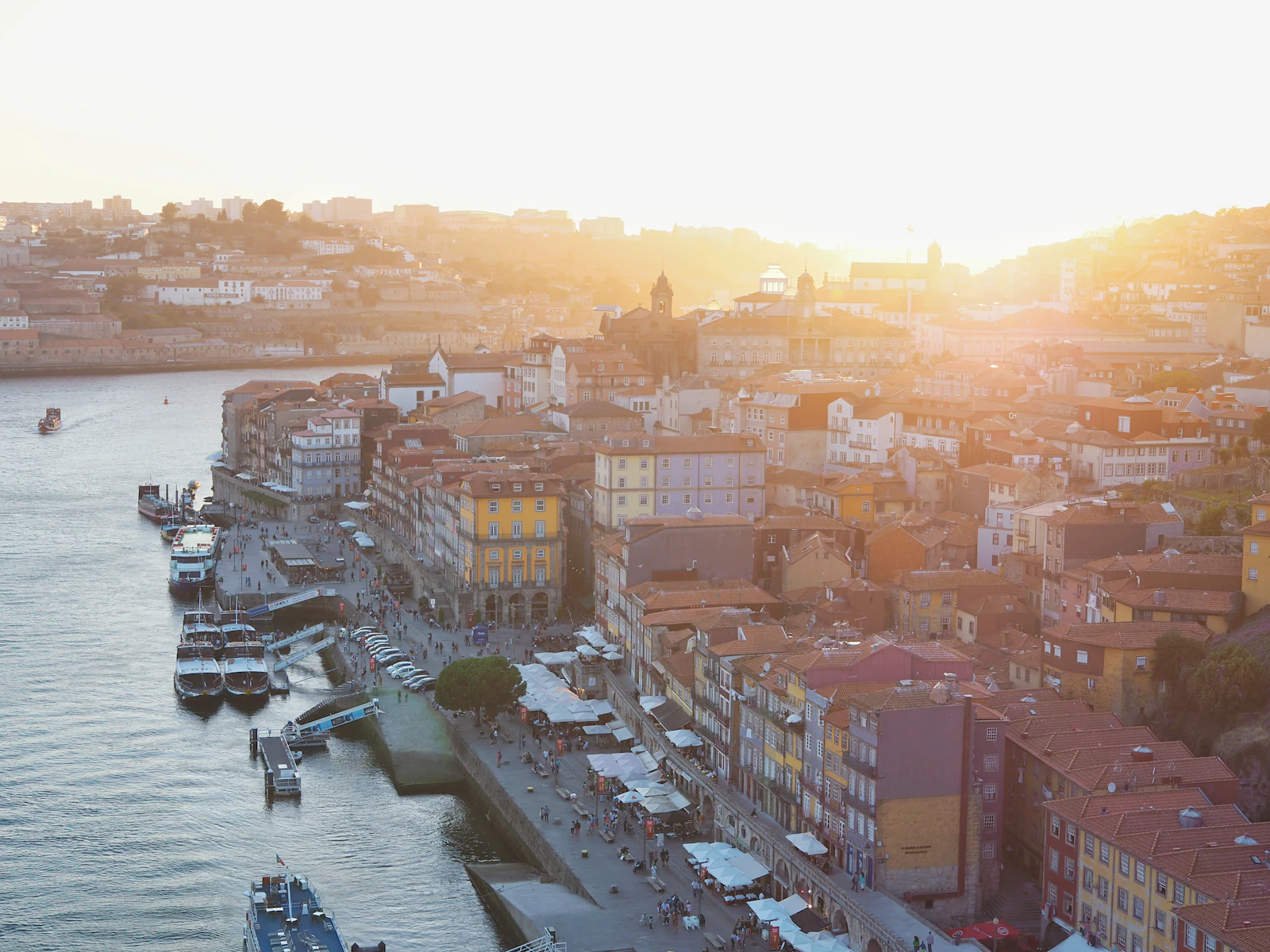 La Ribeira de Porto et le pont Dom Luís I sur le Douro